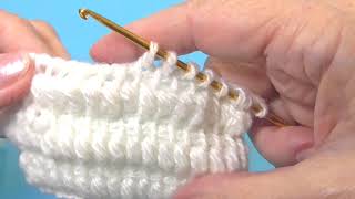 Тунисское вязание. Кластерный стежок. Мастер-класс. Вязание knitting. Равиля Рукодельница