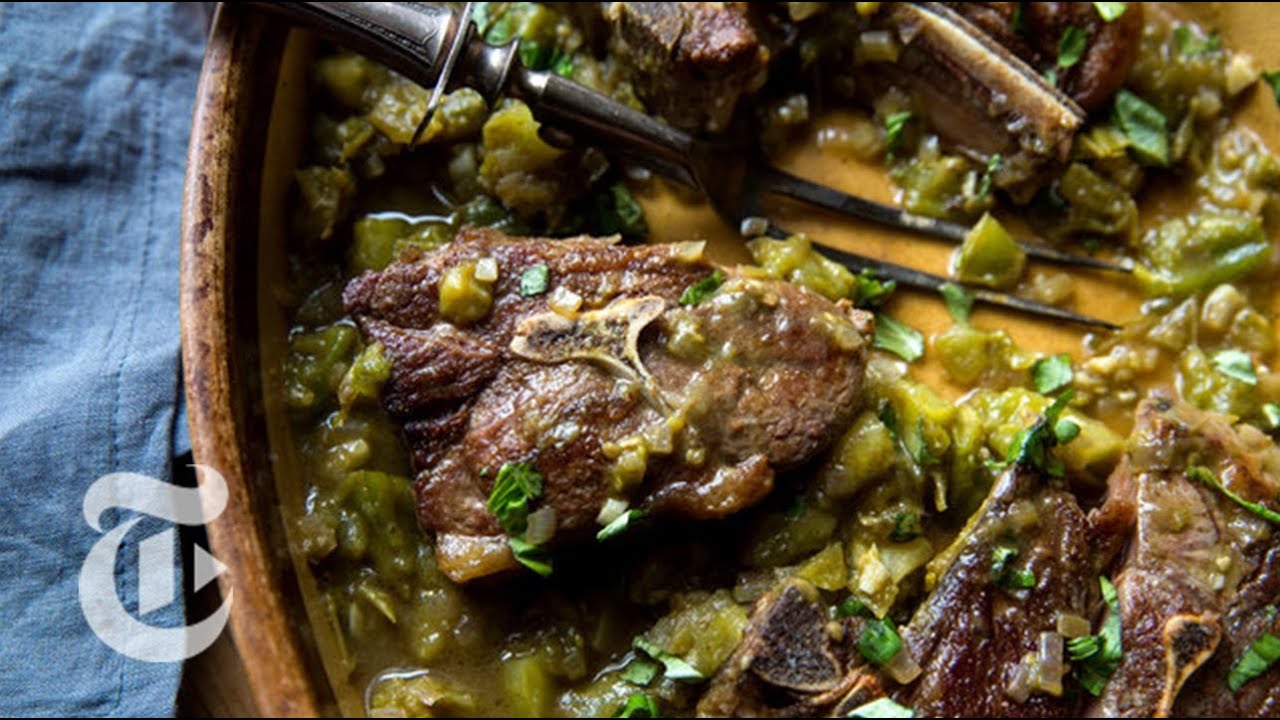Lamb Chops With Green Tomatoes | Melissa Clark Recipes | The New York Times