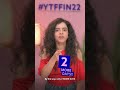ONLY 2 DAYS 🥳to #YTFFIN22