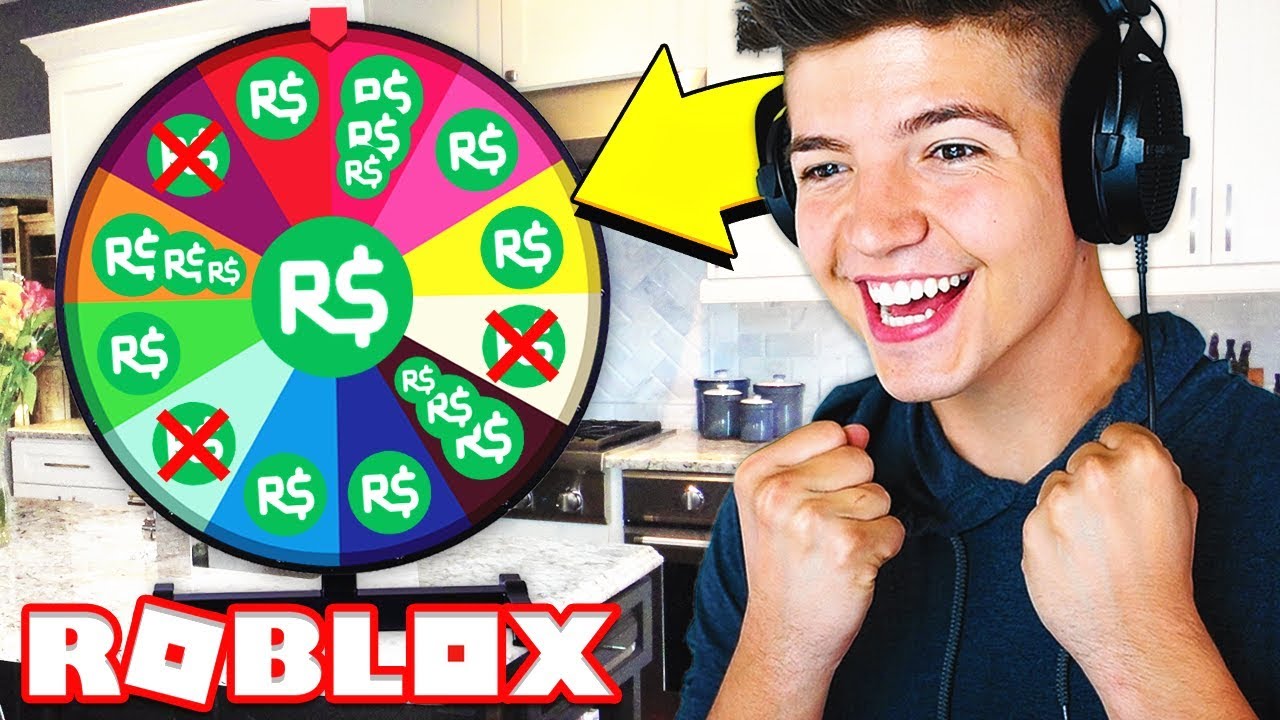 Spin The Wheel And Win Free Robux Youtube - spin to win roblox