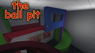 the ball pit (Actually Scary)