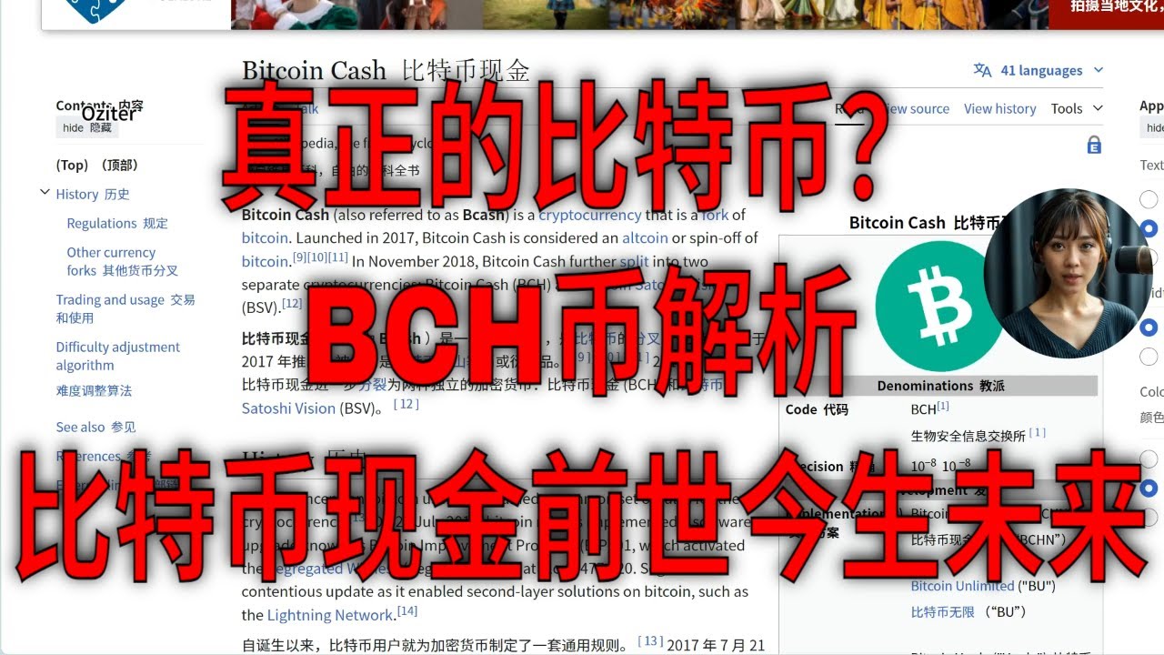 BCH币深度解析：真正的比特币？比特币现金的前世今生与未来！ - YouTube