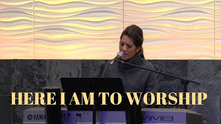 Here I Am To Worship - Cover by Jennifer Lang