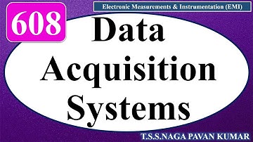 EMI608 - Data Acquisition Systems (DAQ)
