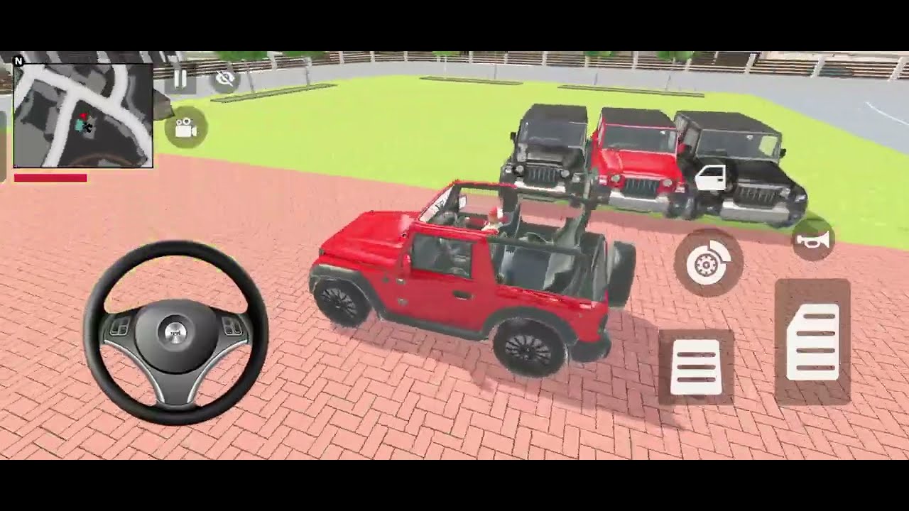 🤑✅ Franklin purchased new 5️⃣ Mahindra Thar cars from the showroom 🥳💥 indian Theft Auto Simulator 💥🤩