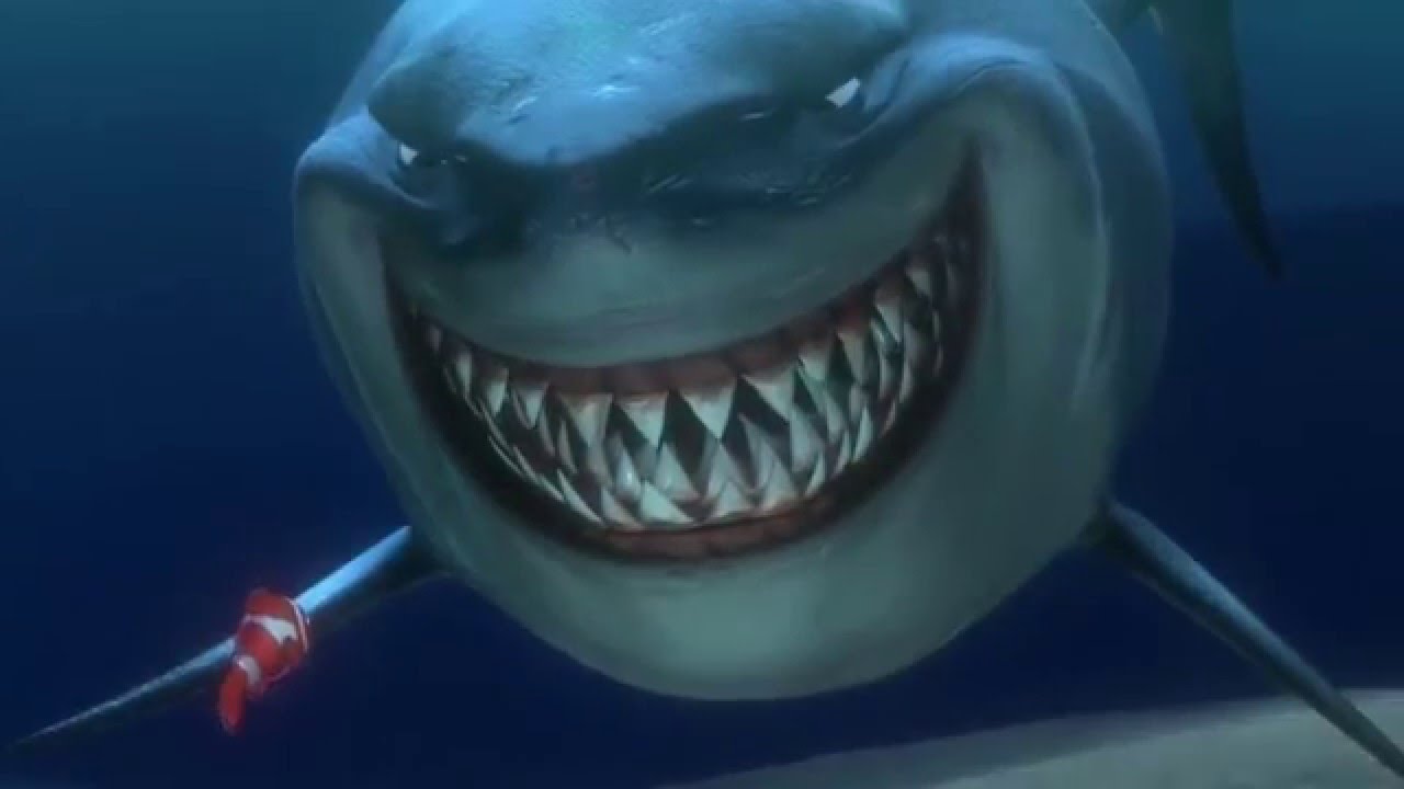 Finding Nemo- Shark Scene- Bruce - YouTube