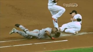 MLB Sliding Into First