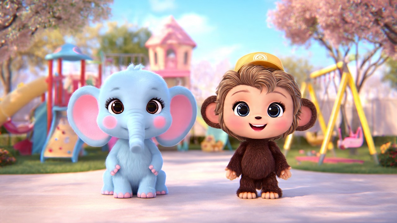 Moon Dance Party: Cute Animals Sing & Dance! 🐰 Kids Cartoon Song