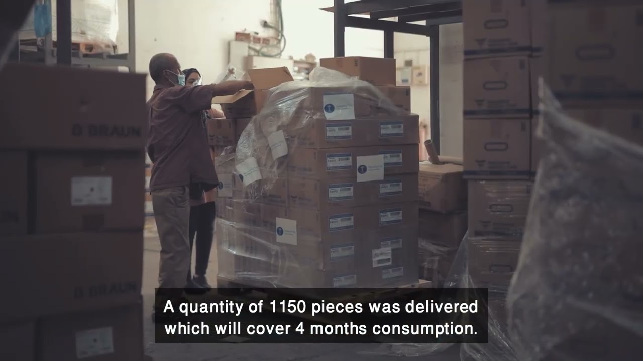 Dialysis supplies for kidney patients in Gaza (2021)