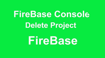 How to Permanently Delete Your Firebase Project in 3 Easy Steps +SOURCE CODE