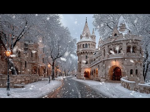 Budapest, 헝가리 | WONDERLAND | 눈길 도보 여행 4K