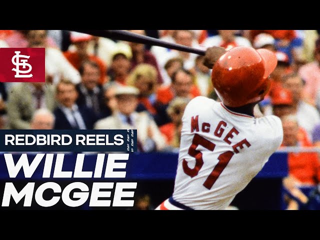 Willie McGee caught by surprise