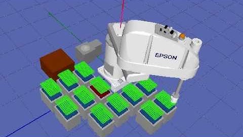 Seiko D-TRAN Simulation EPSON RC+ 5.0