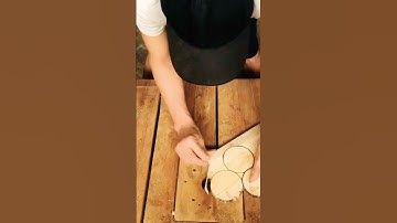 How to-Construction removes excess wood with sharp blades to create simple shapes easily #shorts