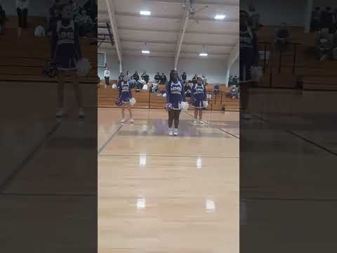 Hanceville Middle School Cheerleaders Performing At Halftime During Bball Games Vs Corner 12 1 25 Hanceville Middle School Cheerleaders Performing At Halftime During Bball Games Vs Corner 12 1 25