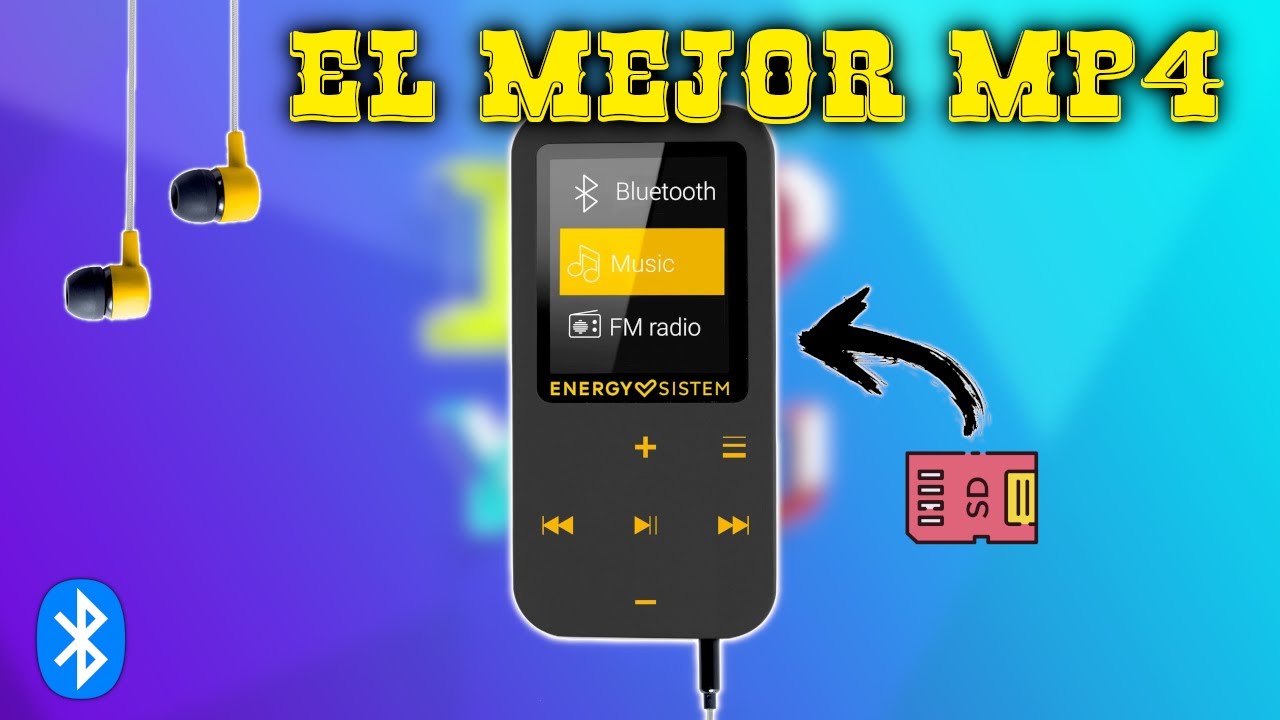 Unboxing y Review del Energy Sistem MP4 Touch con Bluetooth