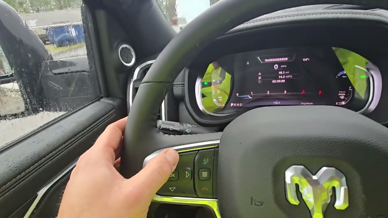 Ram 2500 & 3500 Ship mode