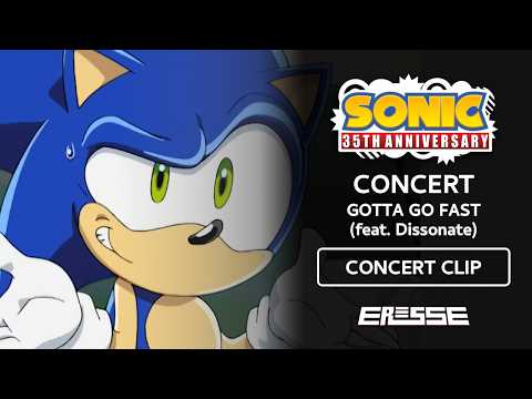 Sonic 35th Anniversary Fan Concert | Gotta Go Fast (Live) - Fan Concert Clip