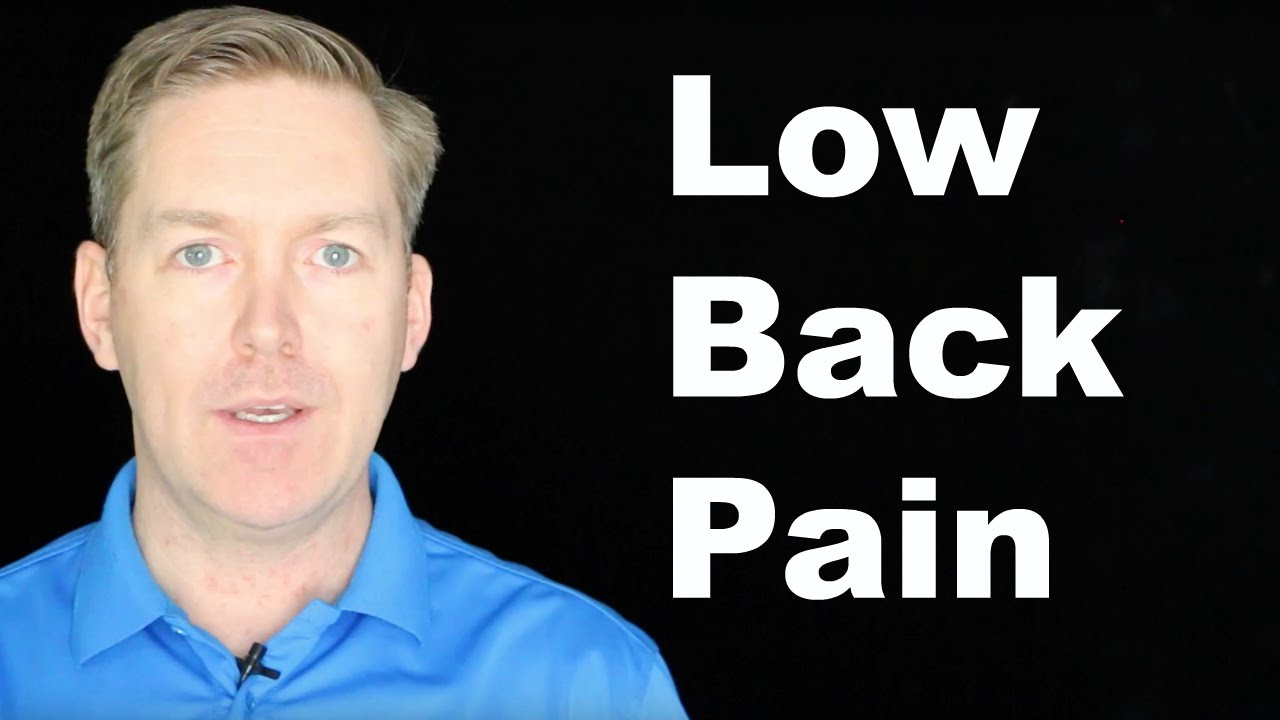 Low Back Pain and Chiropractic Murfreesboro Chiropractor Dr. James