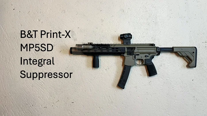 Integrally Suppressed MPX with B&T Print-X MP5SD Suppressor