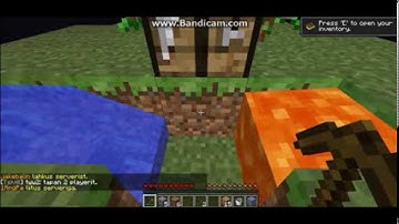 Minecraft 1.7.2 - How To Do Cobblestone Generator (SkyBlock)