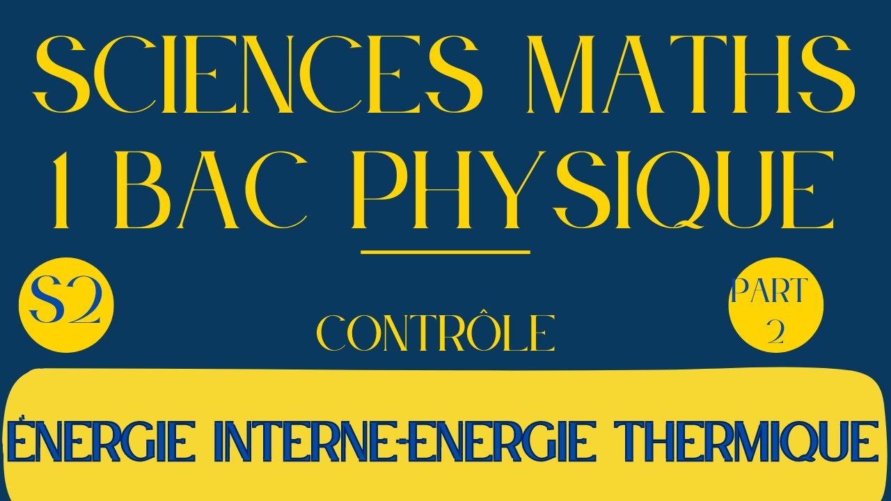 SM contrôle 3  : PART 2