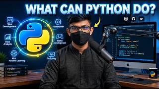 Python Kya Hai 🐍 | How Python Works, Libraries & Uses in AI, Web Development & Data Science,Python