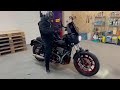 Clubstyle harleydavidson dyna low rider s 2016 with red thunder exhaust