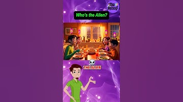 Can You Spot the Alien? #riddle #enigma #riddleoftheday #quiz #riddlechallenge