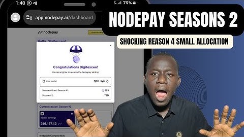 “NodePay Airdrop for Seasons 0, 1 & 2 Live – Why Are Allocations Smaller Than Expected?”