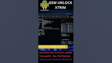 INFINIX X688B FRP BYPASS FULL VIDEO LINK https://youtu.be/dooc0KaH3mE
