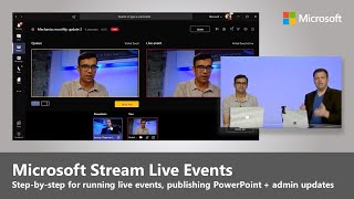 How to Start a Live Event in Microsoft Stream