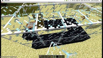 How to make a time machine in Minecraft 1.7.4