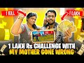 Gifting 100000 Rs To Mother Challenge  Prank Gone Wrong 😱 - Garena Free Fire