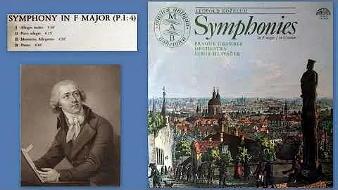Leopold Koeluch (Koeluh): Symphony in F Major, Pra...