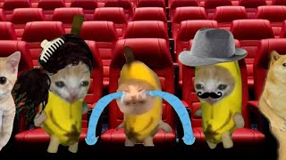 BANANA CAT 🍌🐱 BABY HAPPY AND 😿 CRY VIDEOS 25 ( 2 MINUTES )