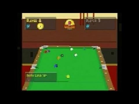 Virtual Pool PlayStation Gameplay - Virtual Pool