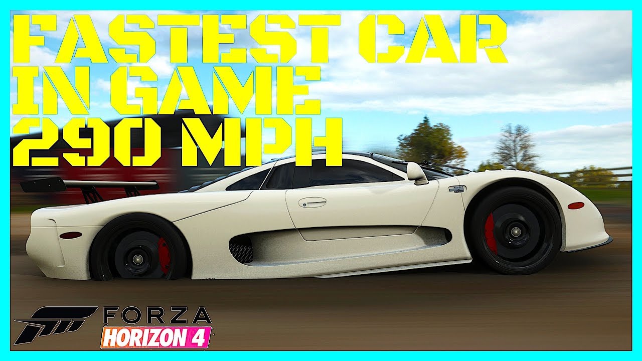 FORZA HORIZON 4 The fastest car in the game THE MOSLER MT900S YouTube