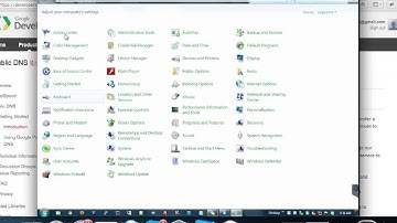 Setting to google Public DNS in Windows 7/Vista/XP