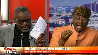 Imo APC Primaries Fallout: Asimobi, Ekechi Give Divergent Accounts Pt.2 |Sunrise Daily|