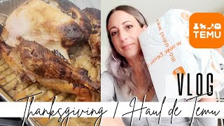 TEMU Haul Outfit Casual para Cualquier Época del Año | VLOG Preparando el Pavo para Thanksgiving