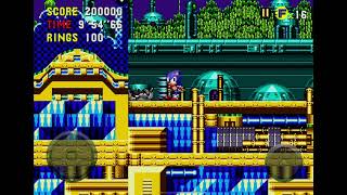 Sonic CD - I’m outta here! but the time kills him before he can