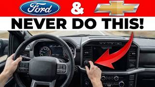 Ford AND Chevy OWNERS! Please NEVER Do THIS to Your Truck! (15 Expensive Mistakes)