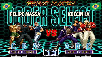 Felipe Massa vs KBECINHA FT5 ¡GRAN BATALLA! KOF 2002