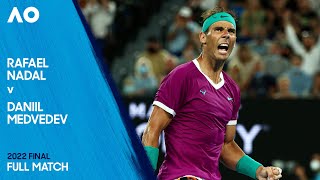 Rafael Nadal v Daniil Medvedev Full Match | Australian Open 2022 Final