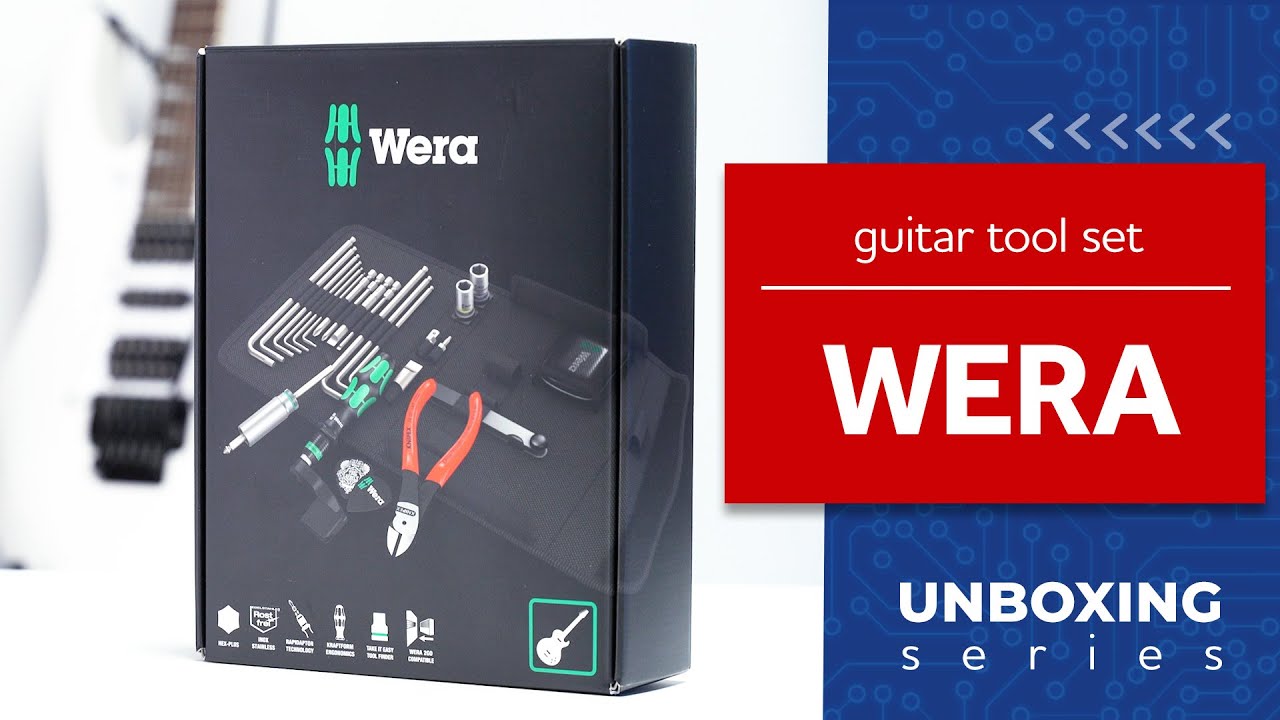 Wera 9100 Guitar Tool Set 23 Piece 05134015001
