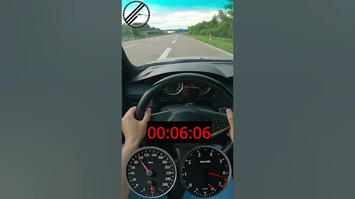 BMW 545i E60 4.4 V8 333 PS 0-100 kmh Acceleration Test