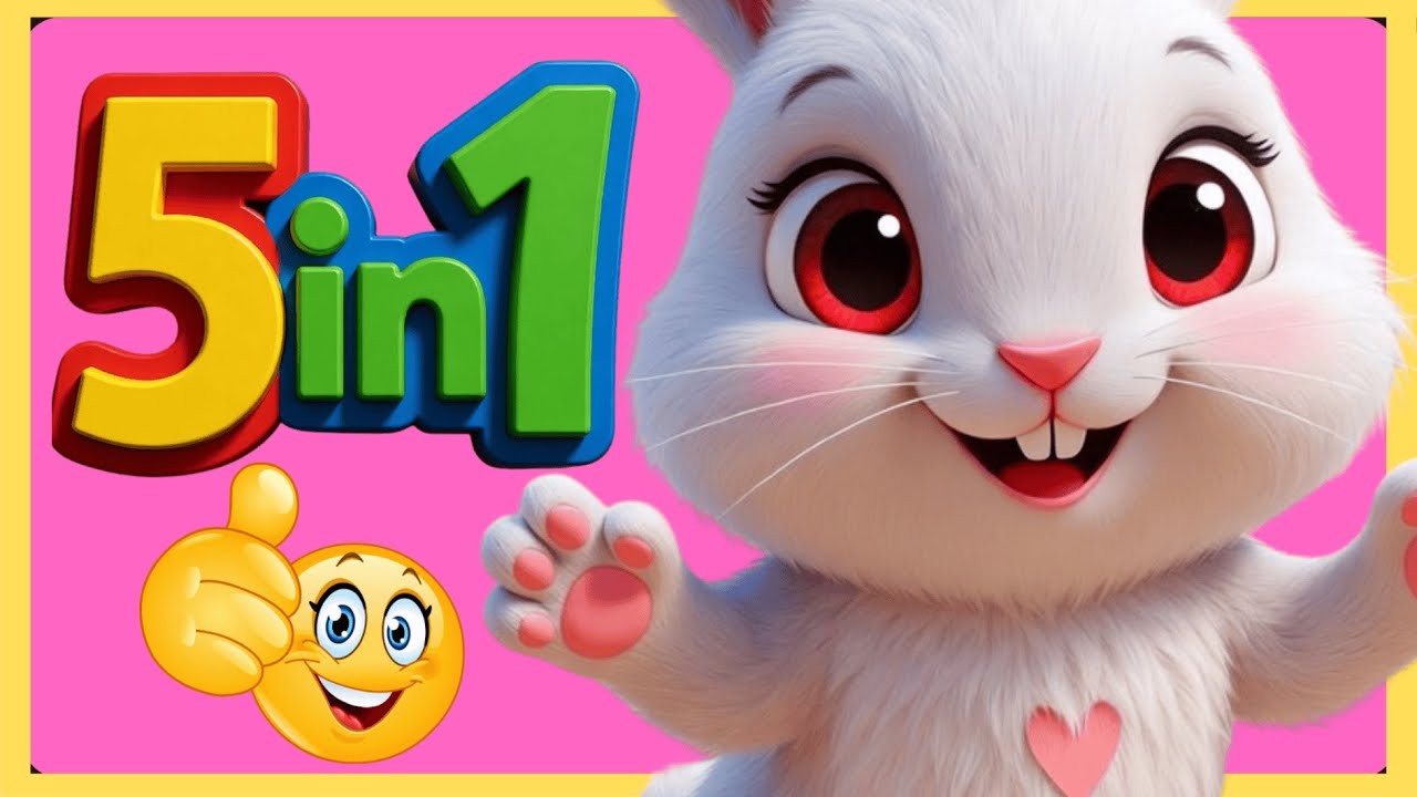 5 Learning Poems for Kids | Vegetables, Fruits, Environment, Elephant, Moon | PapaTV