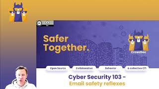 Security fundamentals: 103. Boost your EMAIL safety with CrowdSec.