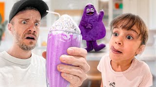 FIZ O MILKSHAKE DO GRIMACE EM CASA screenshot 4